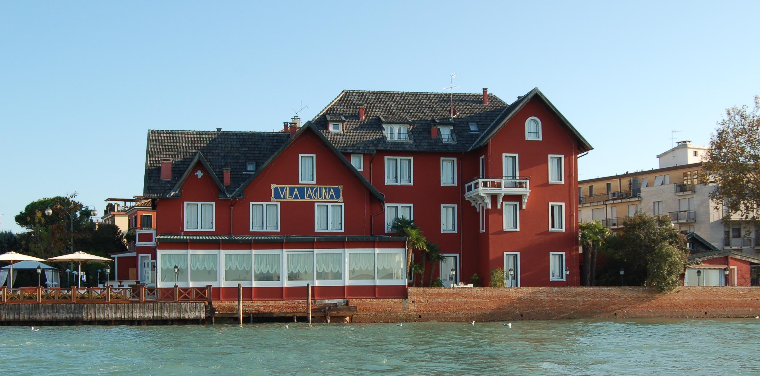 Hotel Villa Laguna Lido de Venecia Exterior foto